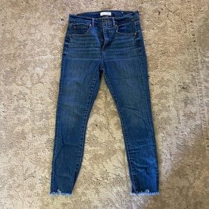 Loft High Waist Skinny Jean
